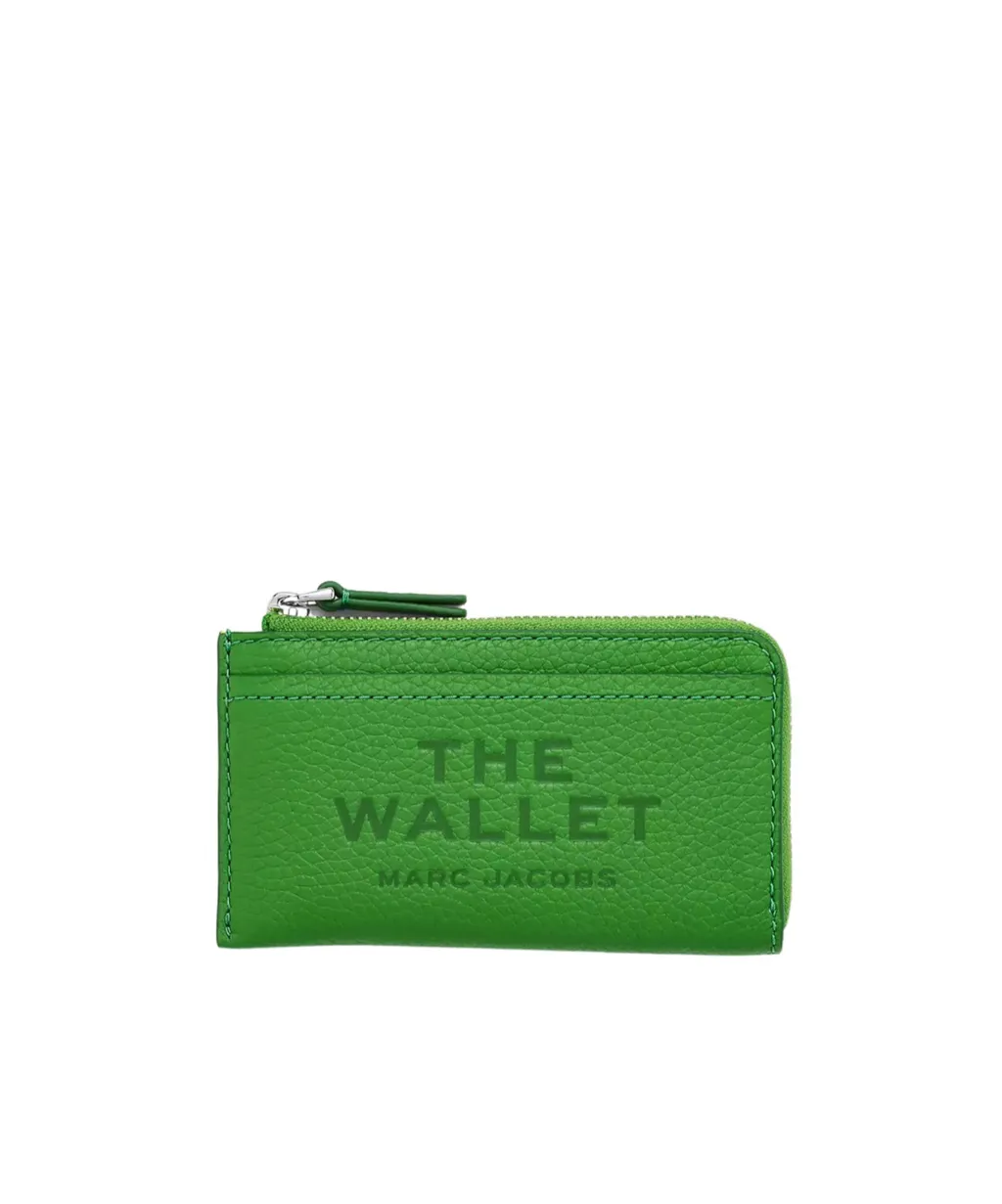 The Leather Top Zip Wallet