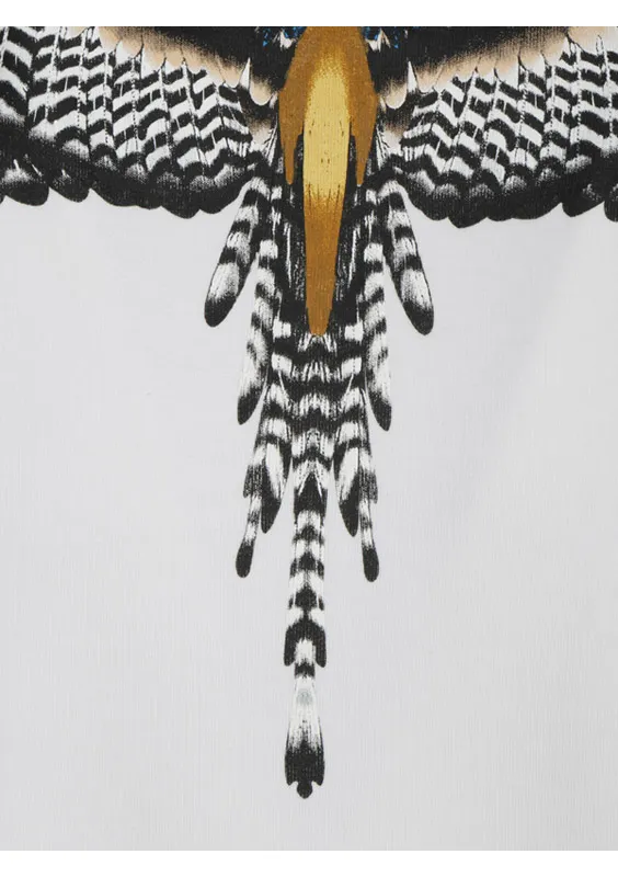 Wings Printed Crewneck Sweatshirt