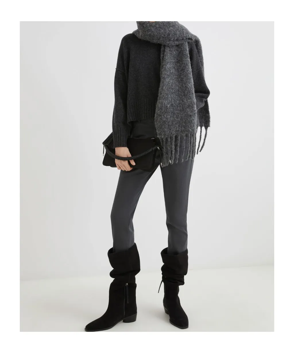 Pure Wool Crew-Neck Sweater