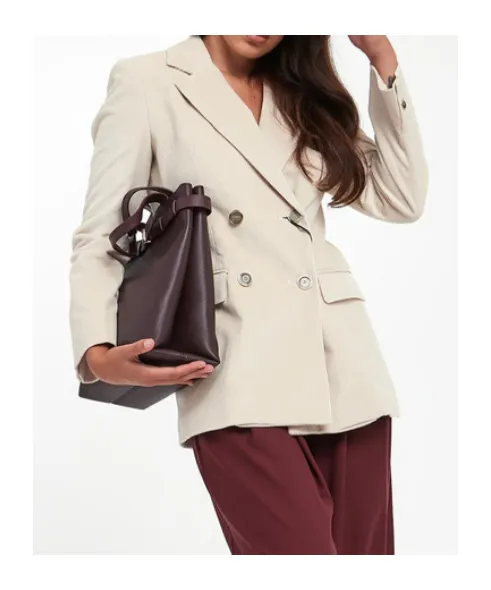 Long-Sleeved Suit Jacket