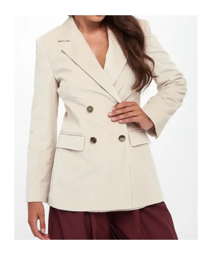 Long-Sleeved Suit Jacket
