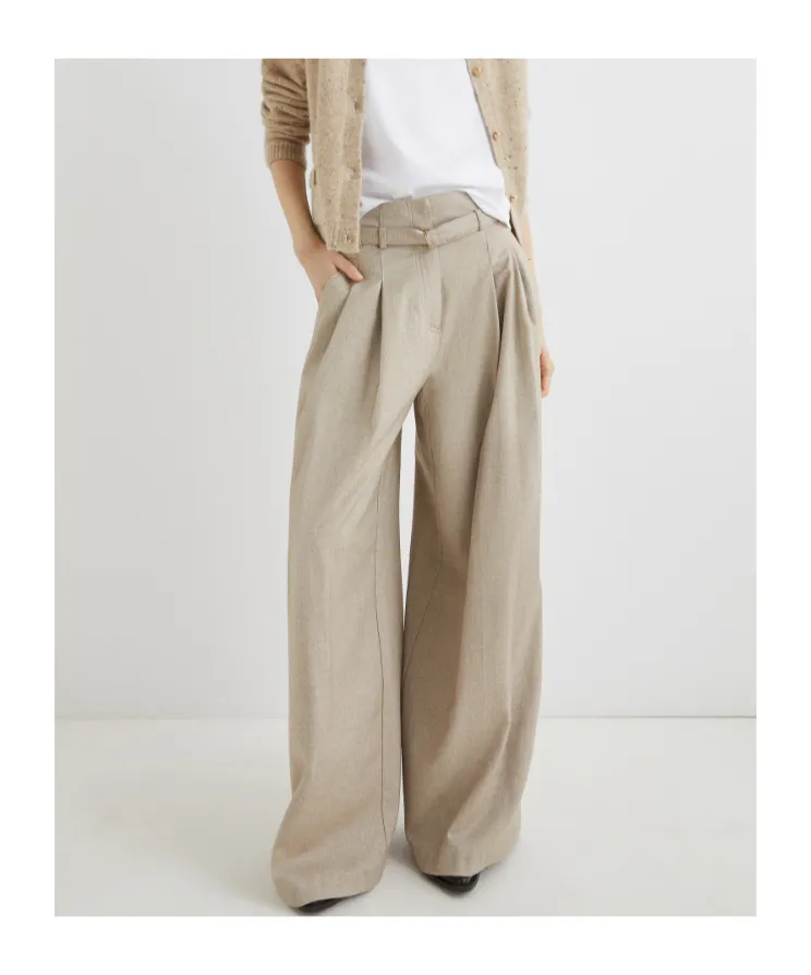 Stretch Palazzo Trousers