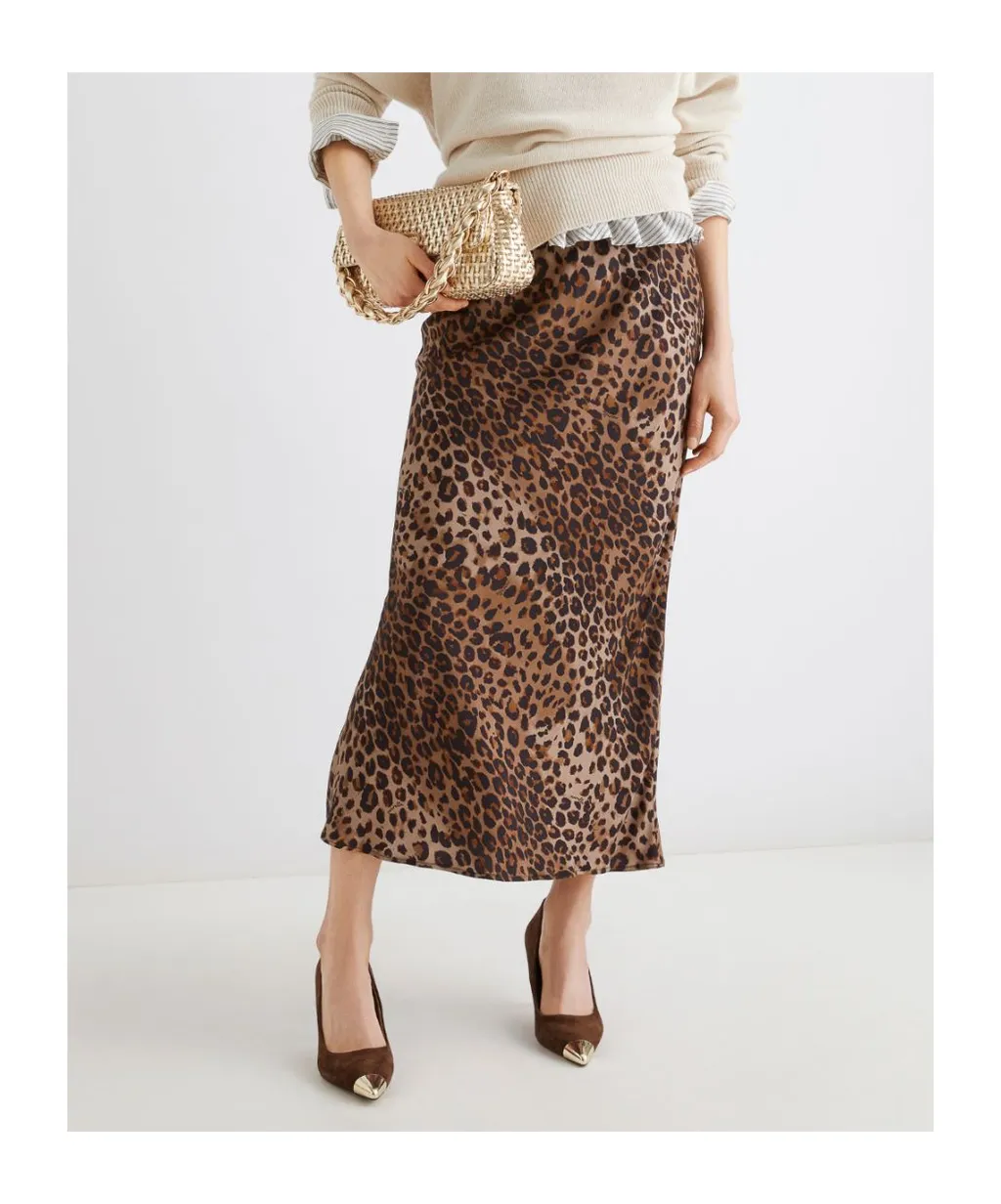 Long Drawstring Skirt