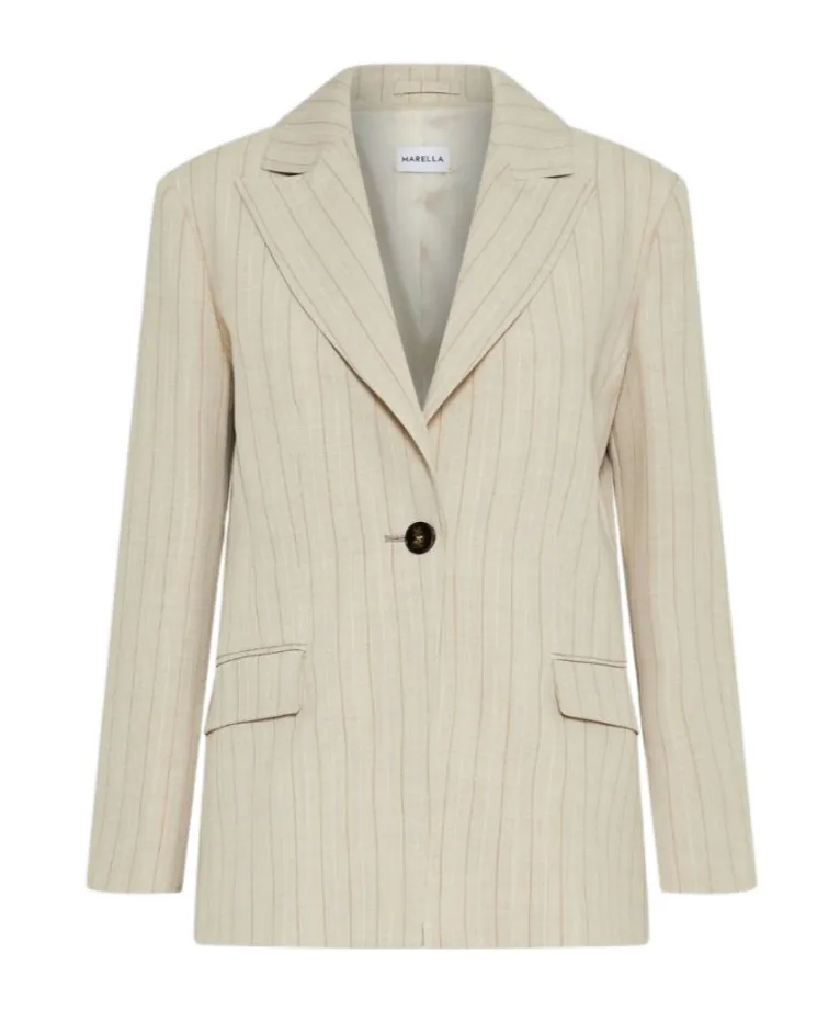 Stretch Canvas Blazer