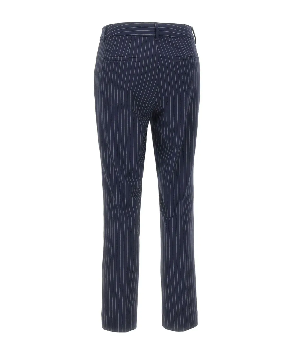 Pinstripe Casual Pants