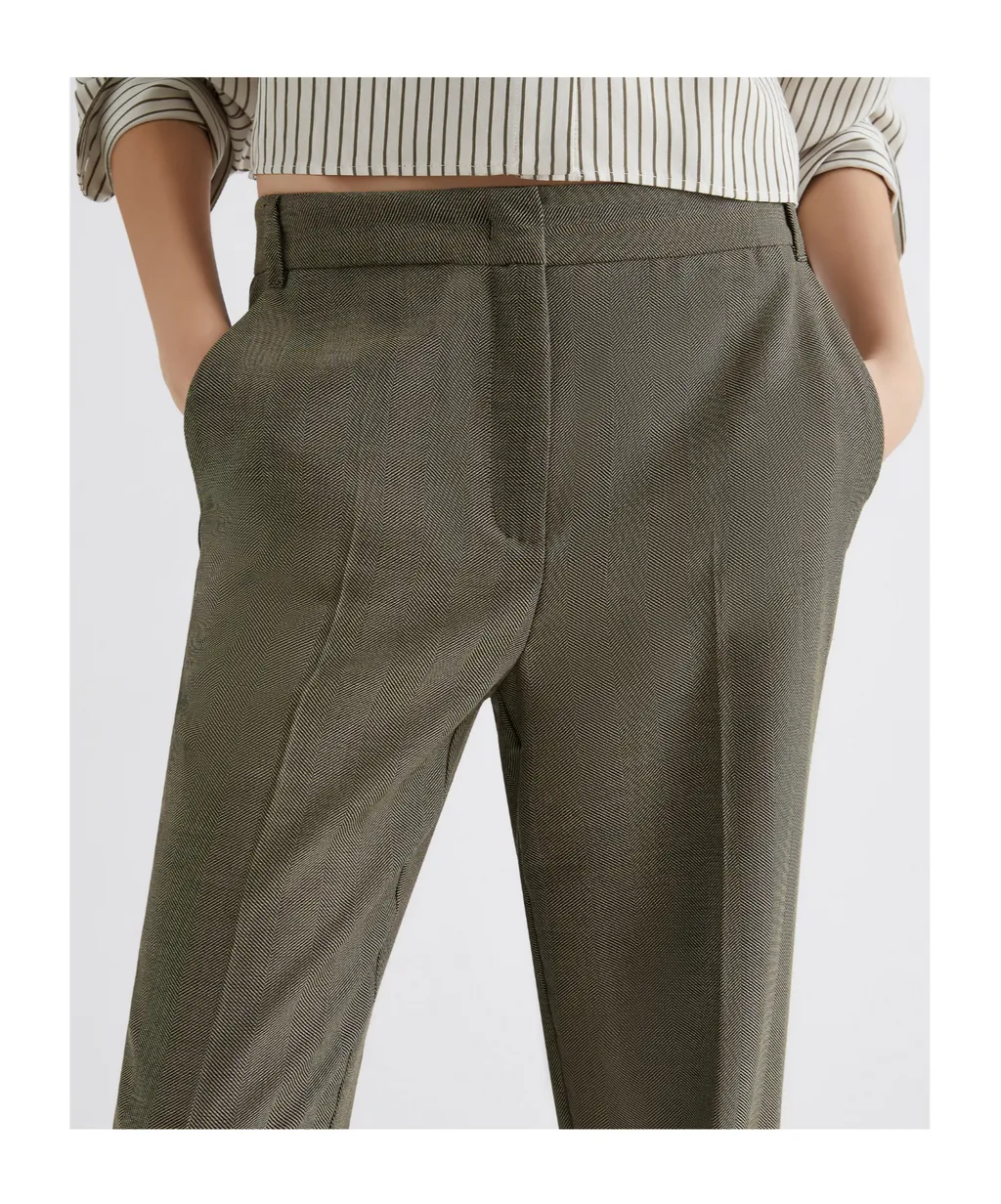 Fluid Twill Trousers