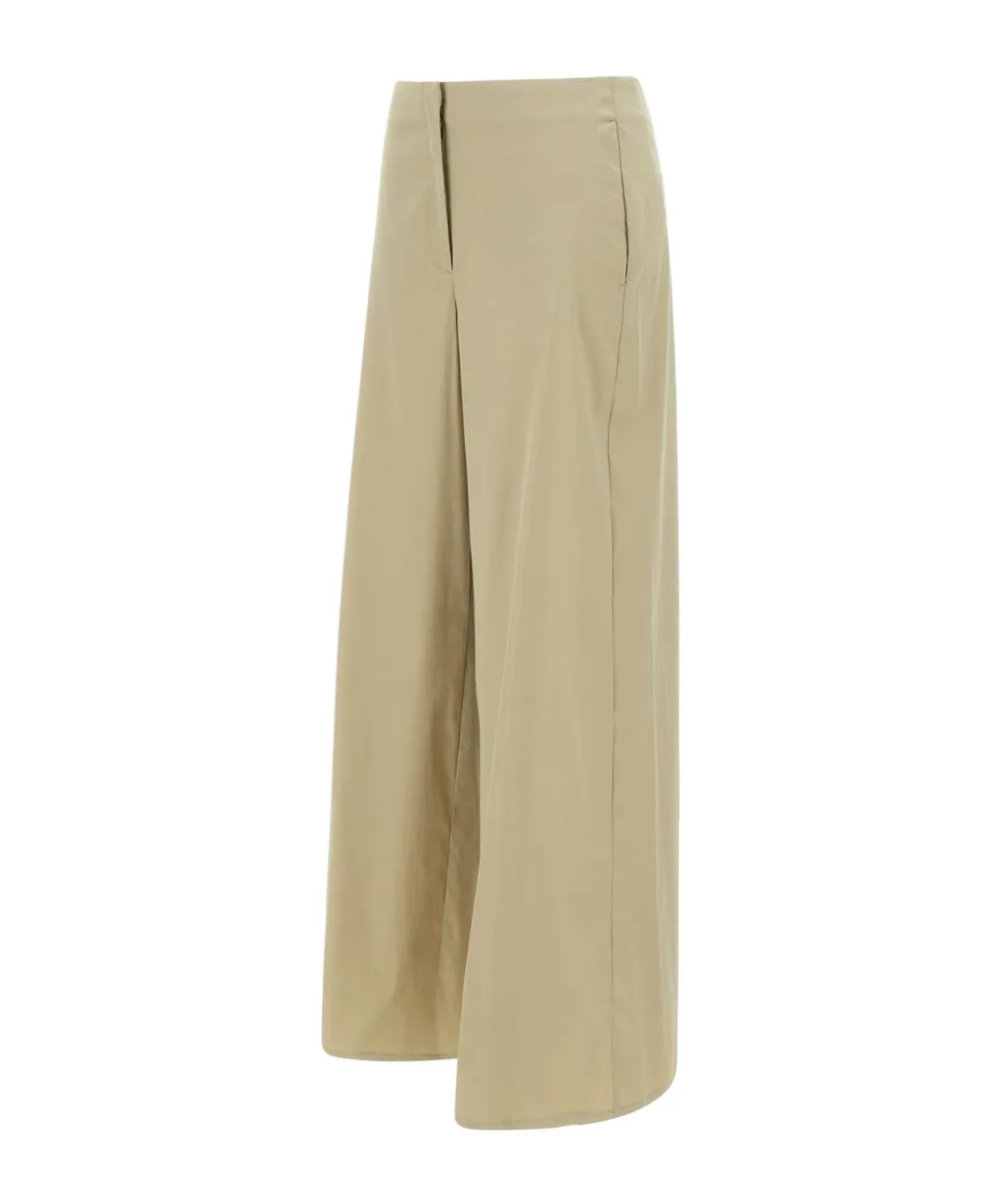 Wide-Leg Casual Pants
