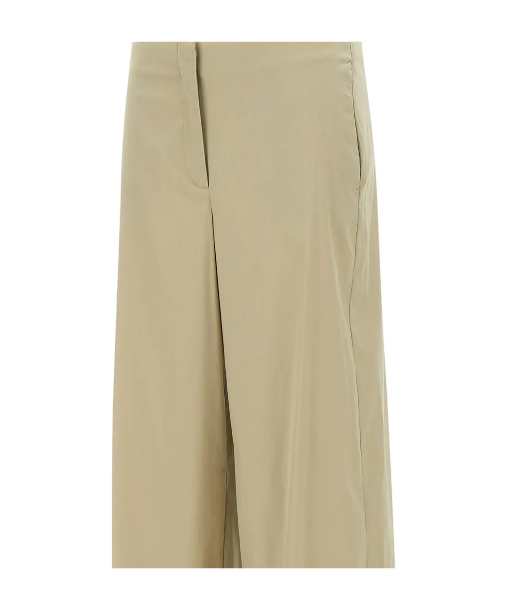 Wide-Leg Casual Pants
