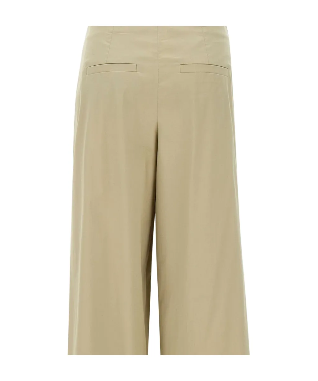 Wide-Leg Casual Pants