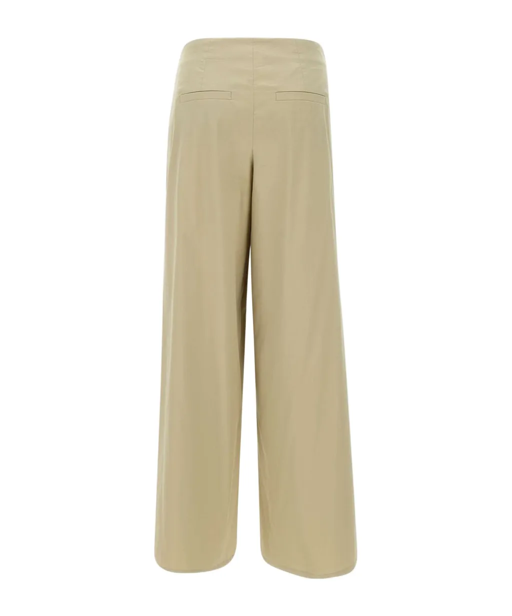 Wide-Leg Casual Pants