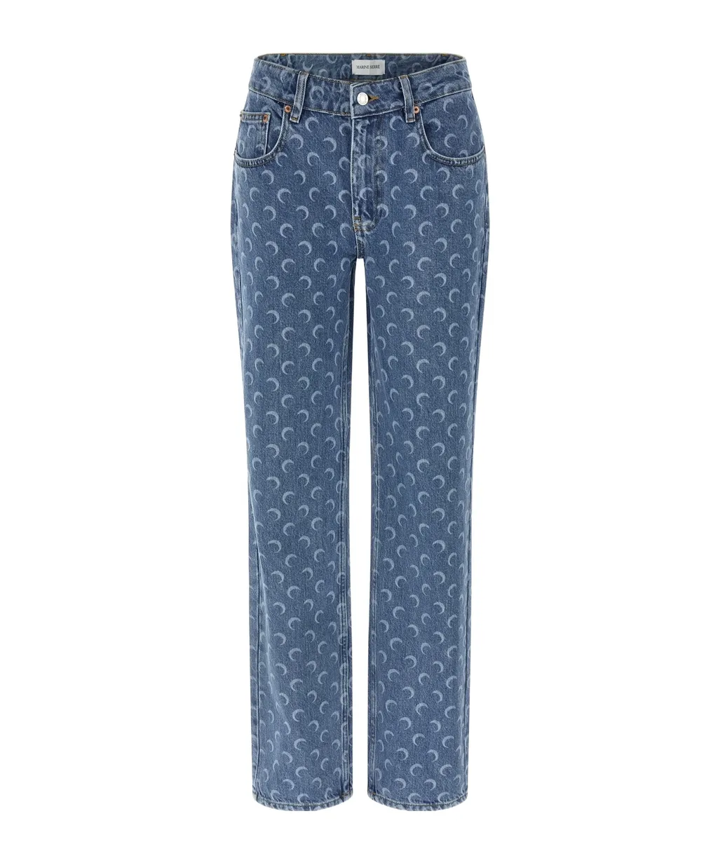 Moon Laser Straight Jeans