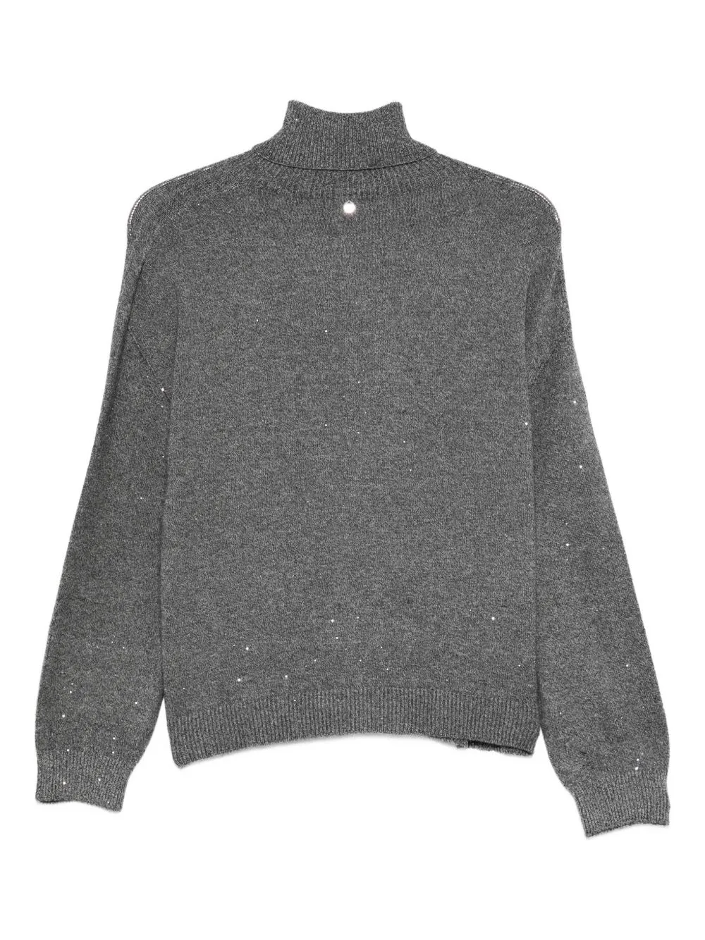 Embellished Turtleneck Sweater