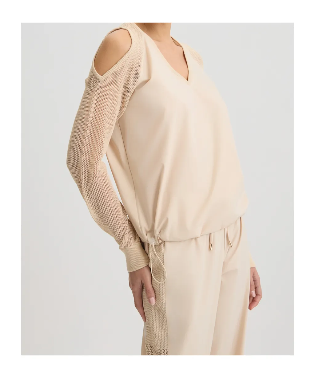 Pullover With Cut-Out Details