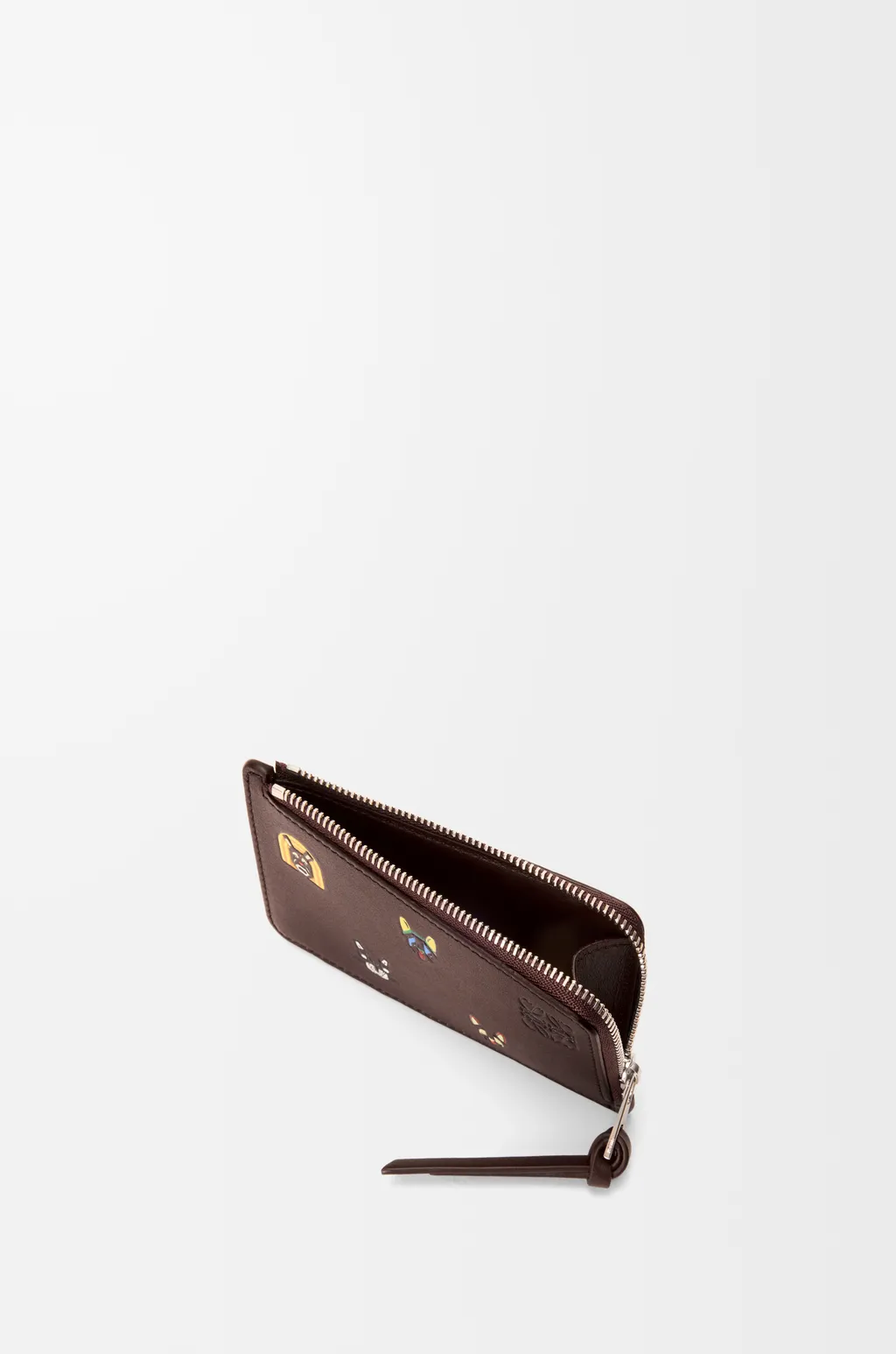 Cat-Patterned Card Holder And Coin Purse