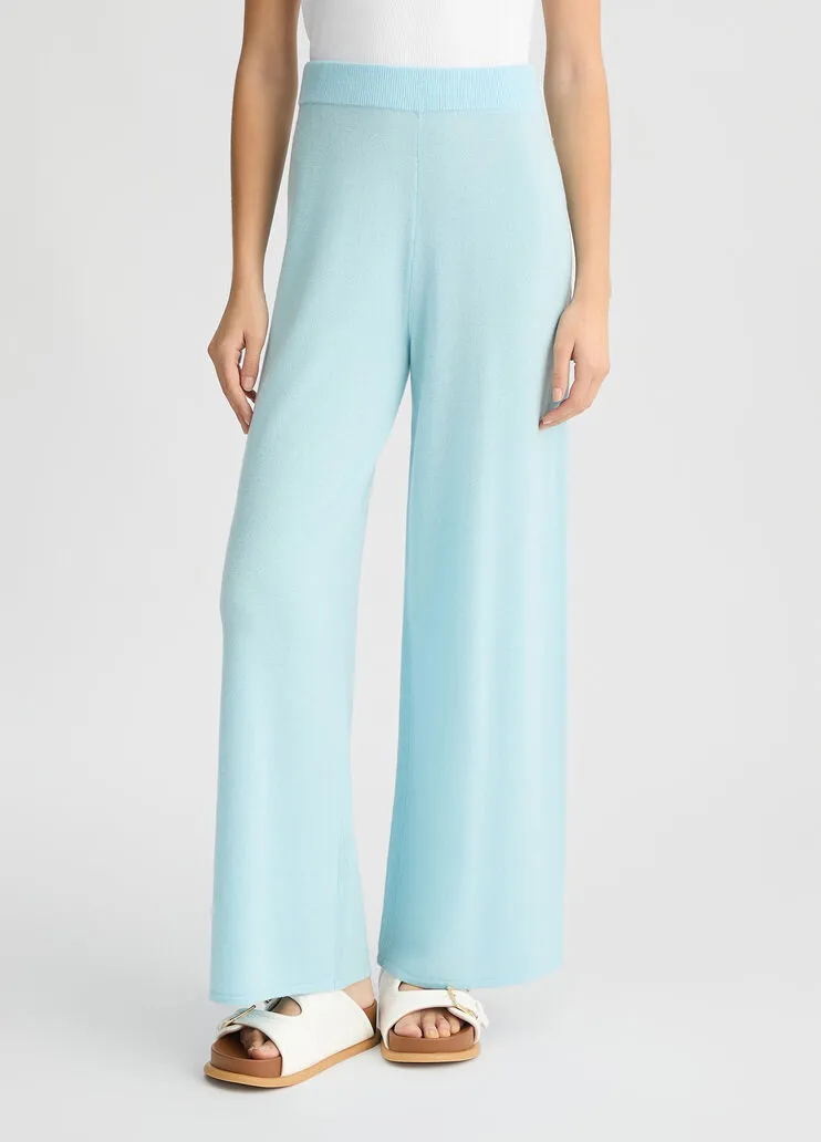 Logo-Embroidered Flared Trousers
