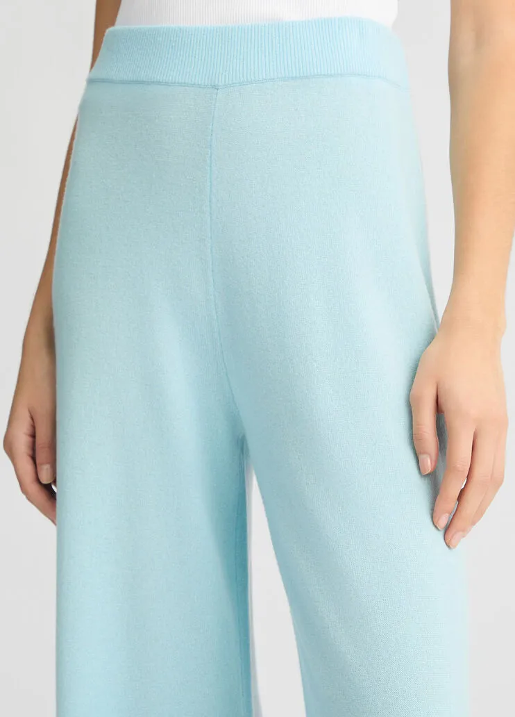 Logo-Embroidered Flared Trousers