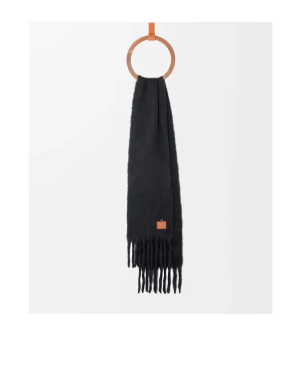 Fringe Plaque Scarf