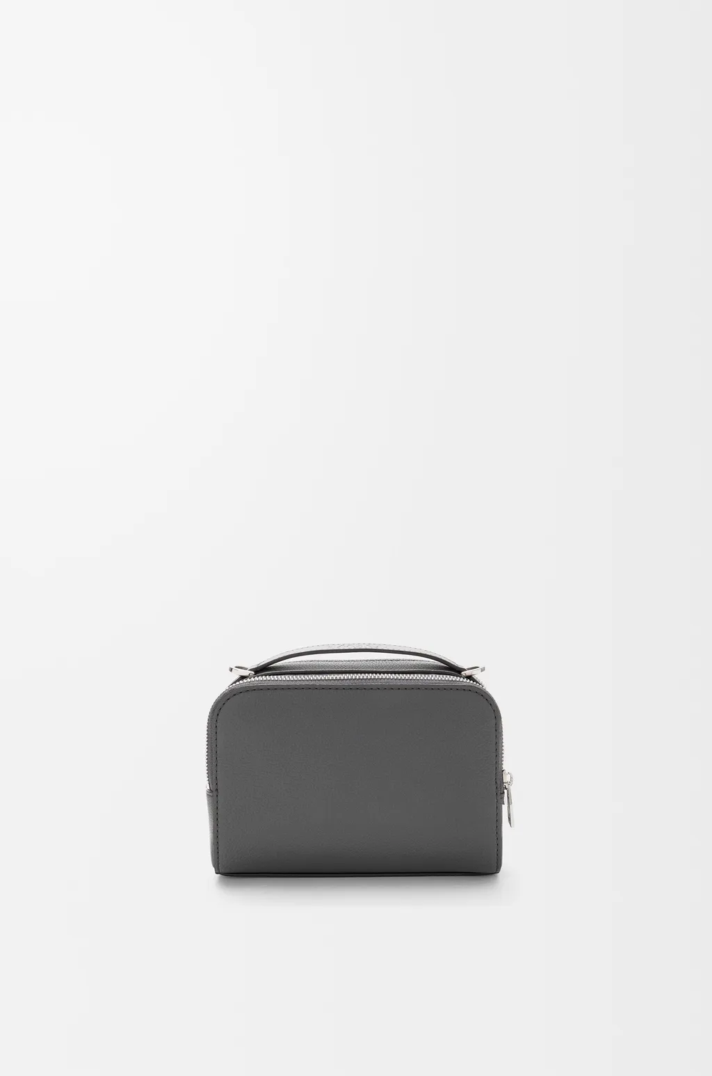 Mini Crossbody Camera Bag In Soft Grained Calfskin