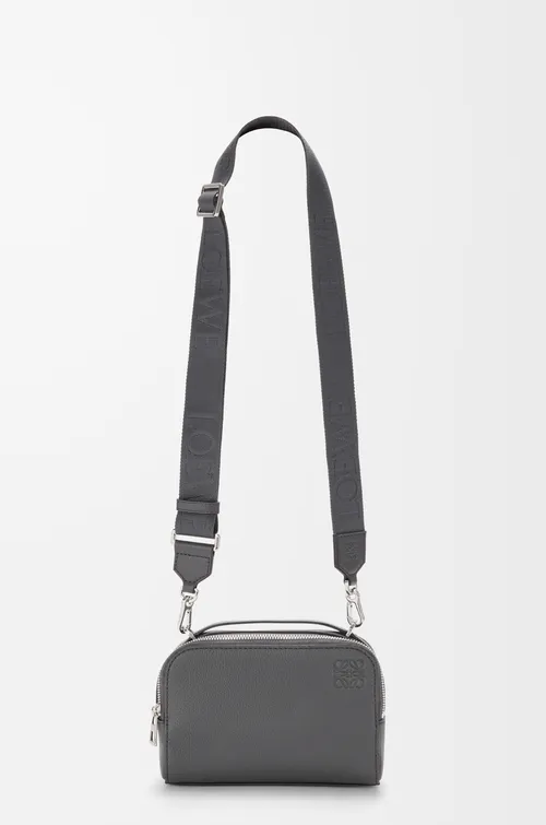 Mini Crossbody Camera Bag In Soft Grained Calfskin