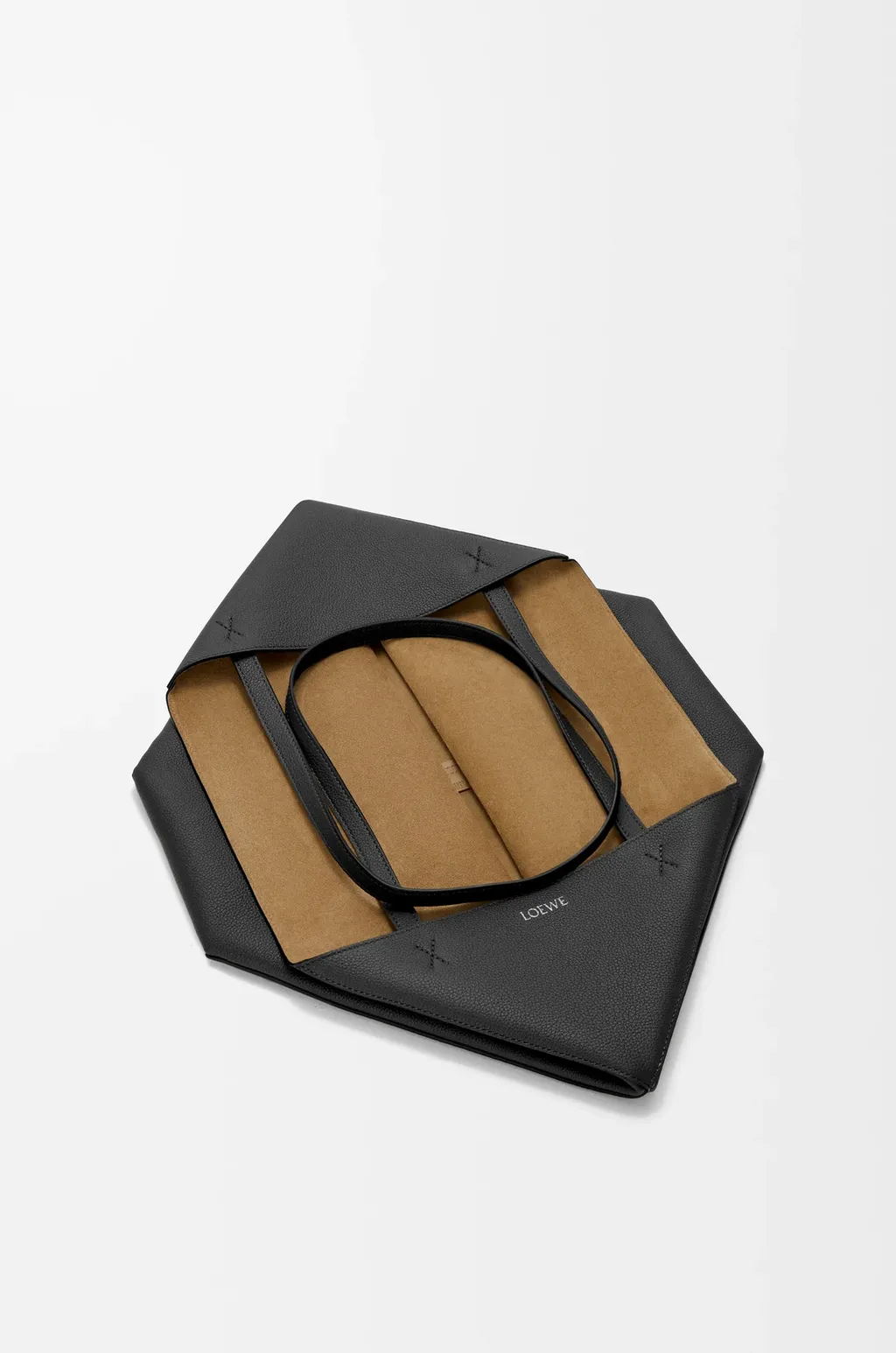 Puzzle Fold Horizontal Shoulder Bag