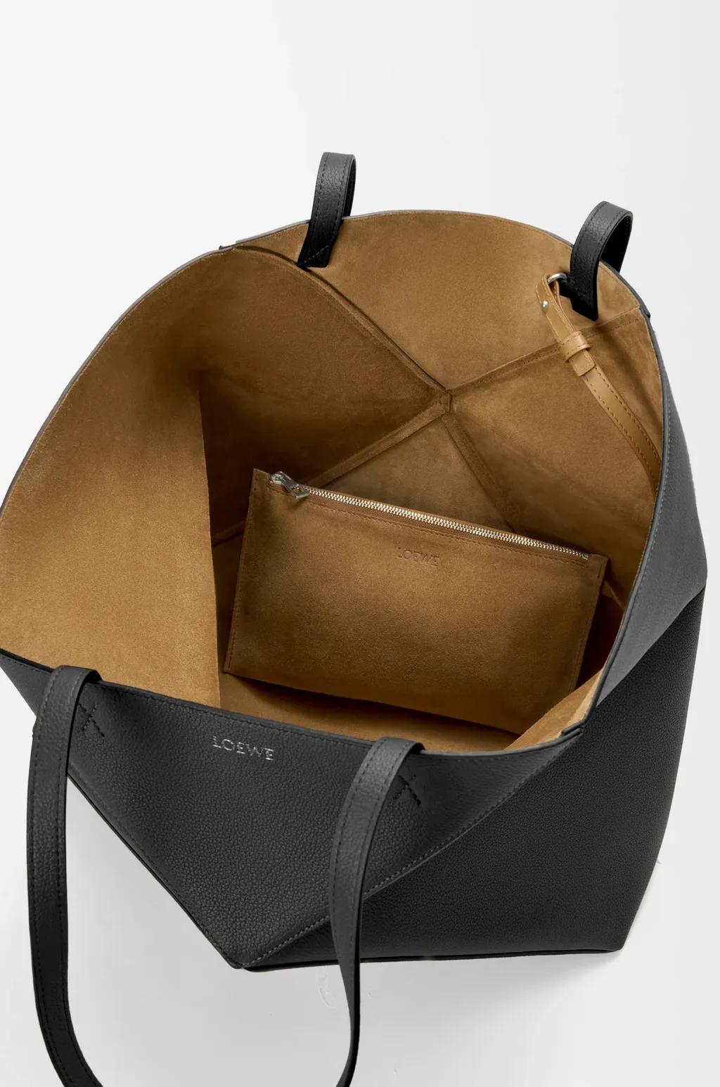 Puzzle Fold Horizontal Shoulder Bag