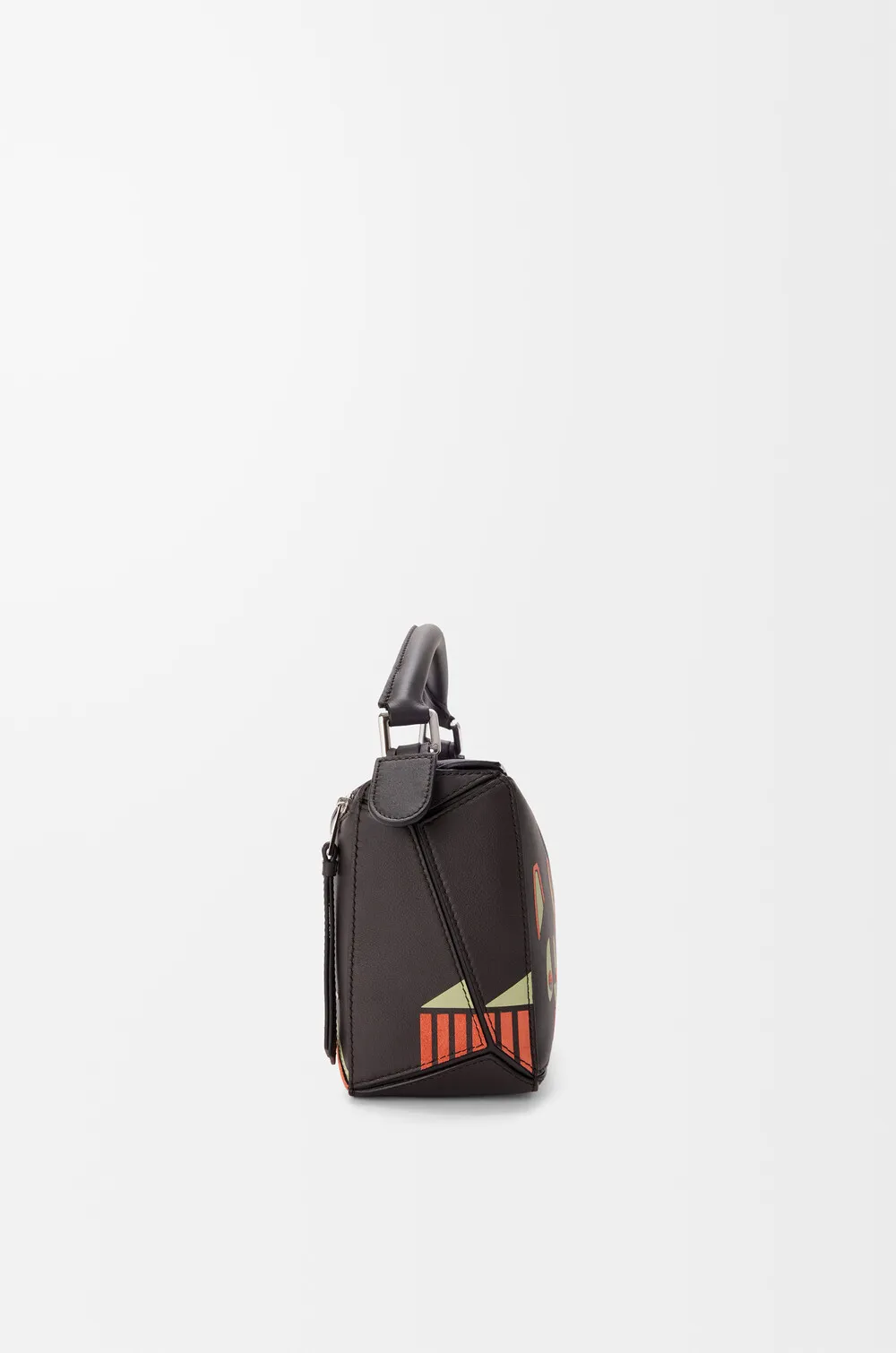 Futurist Cat Small Puzzle Bag