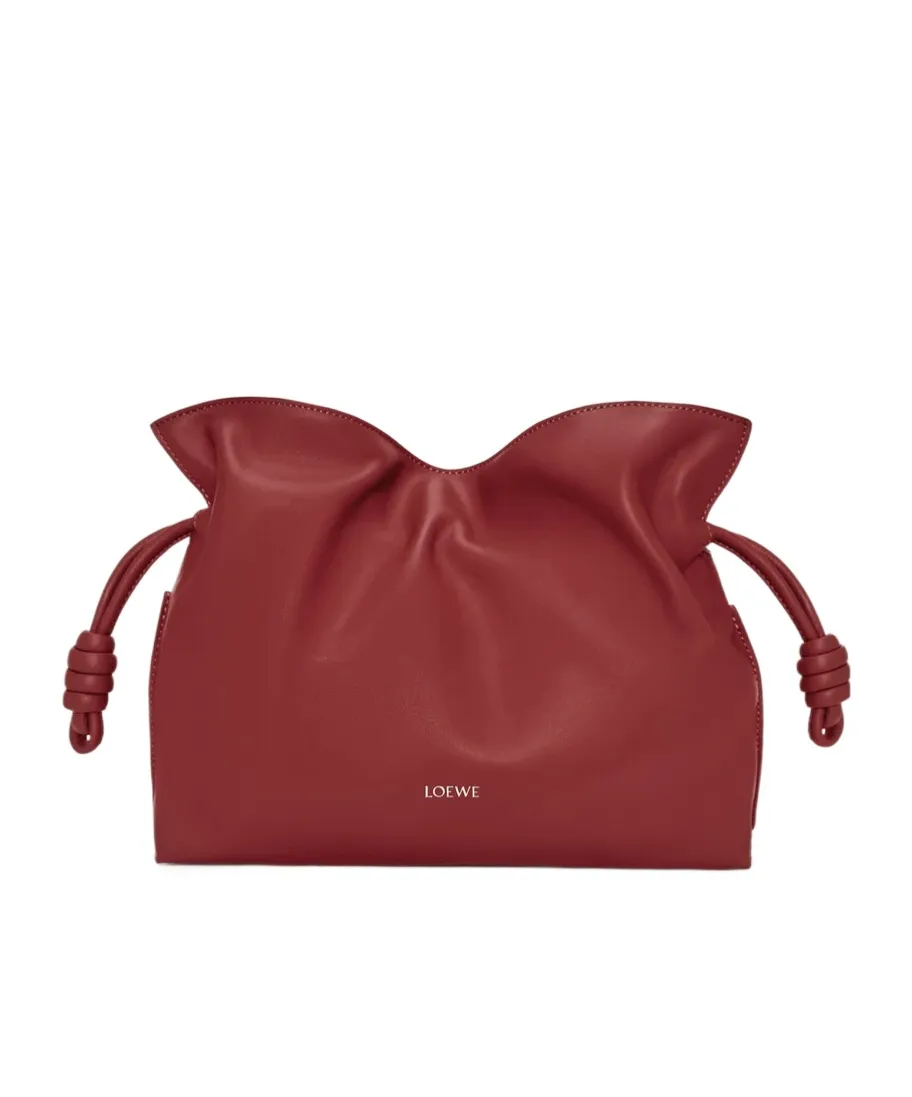 Knotted Drawstring Bucket Bag