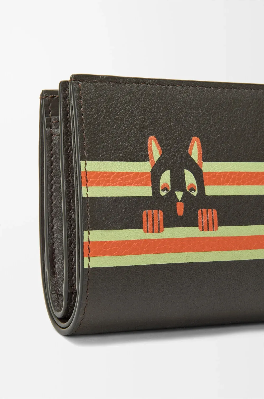 Futurist Cat Compact Wallet