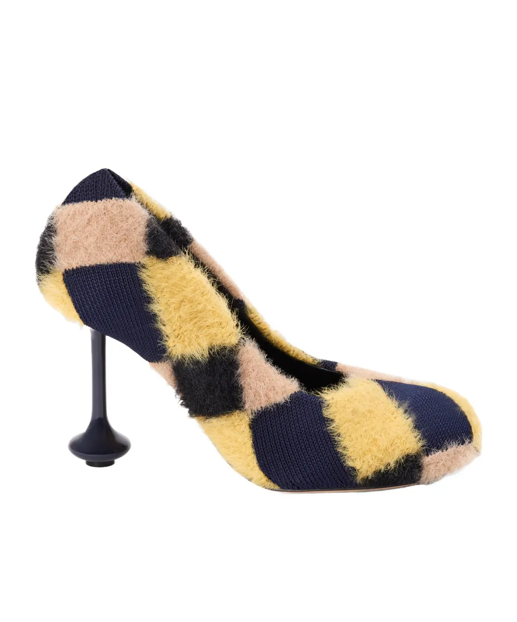 Toy Pump In Jacquard Knit