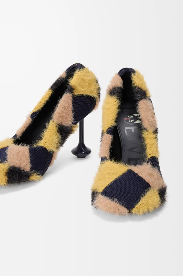 Toy Pump In Jacquard Knit