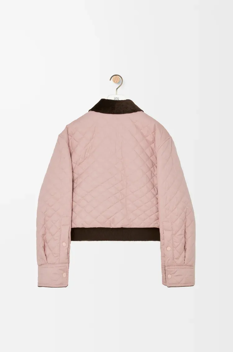 Short Jacket In Technical Fabric
