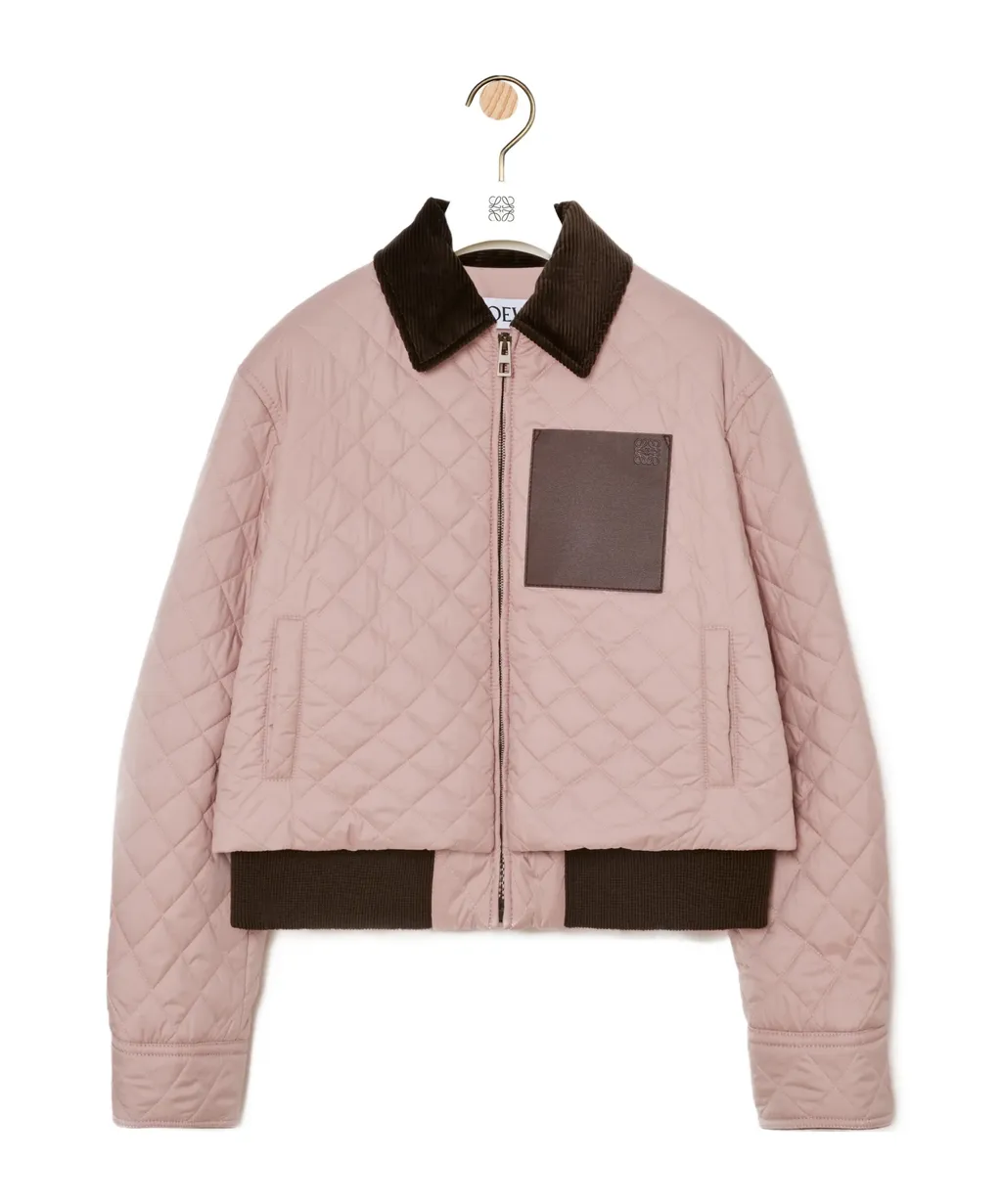 Short Jacket In Technical Fabric