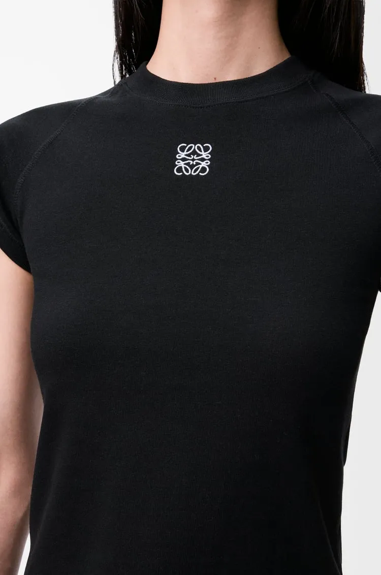 Anagram Embroidered Small Fit T-Shirt