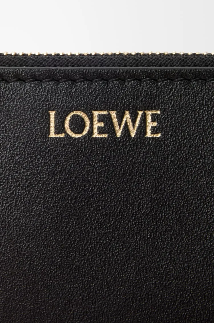Knot Coin Cardholder In Shiny Nappa Calfskin