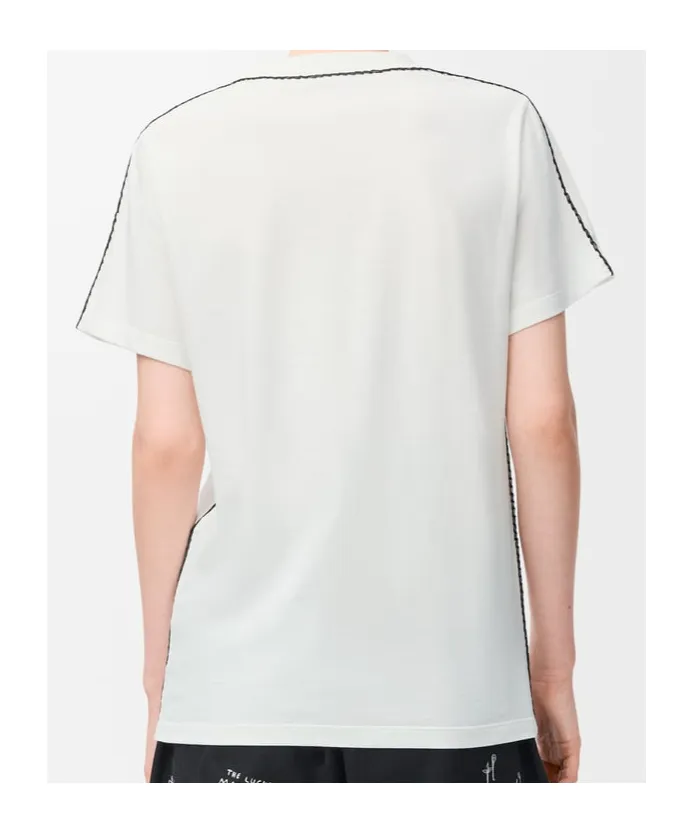 Anagram Embroidered Crewneck T-Shirt