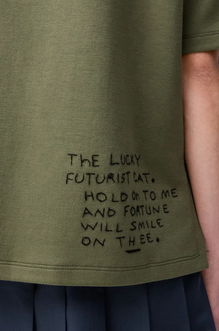 Anagram Embroidered Crewneck T-Shirt