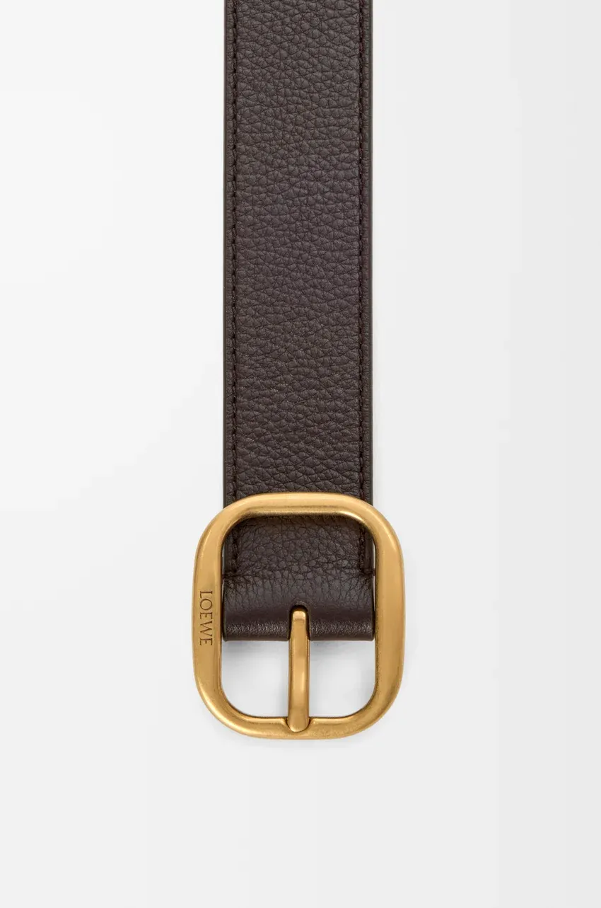 Round Buckle Belt