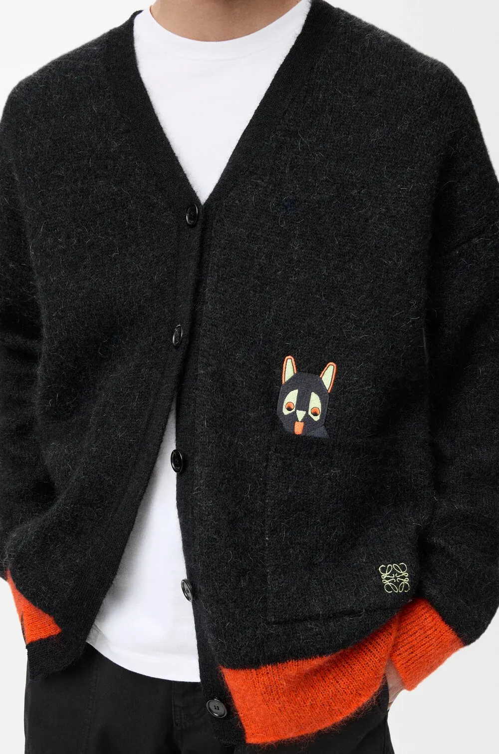 Long-Sleeved Cardigan
