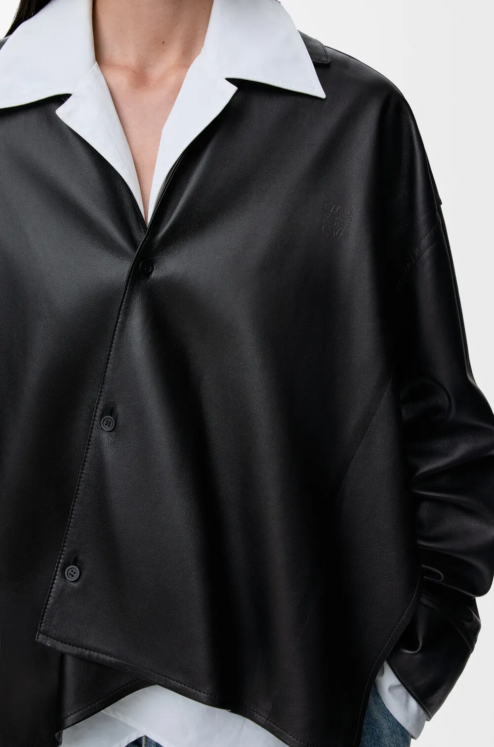 Shirt In Nappa Lambskin