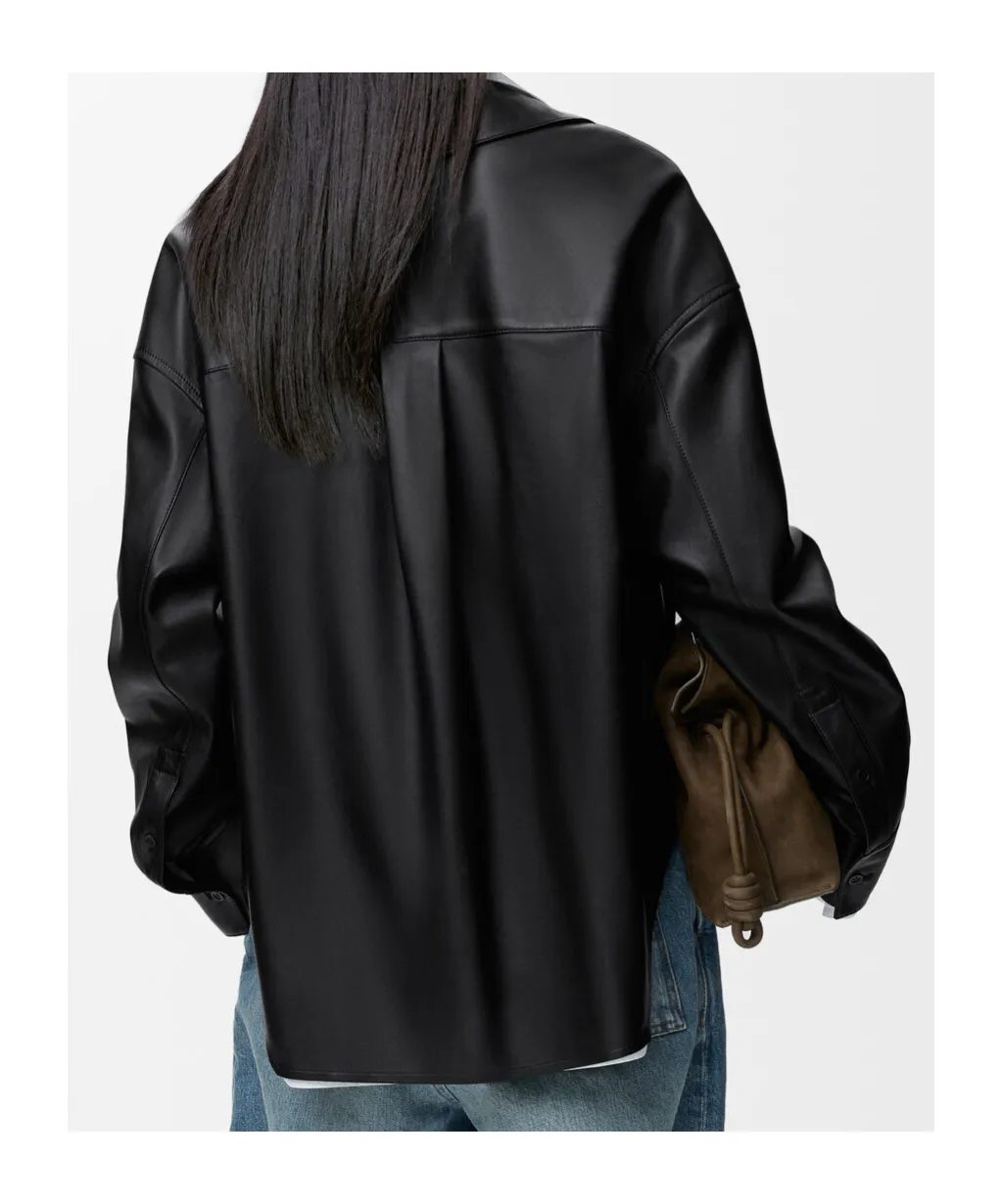 Shirt In Nappa Lambskin