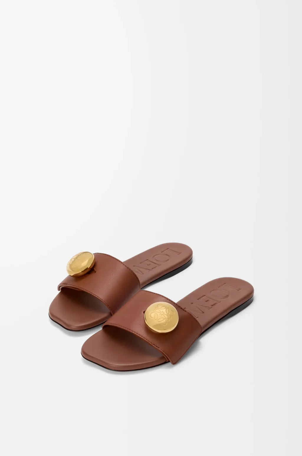 Logo Pebble Slide Sandals