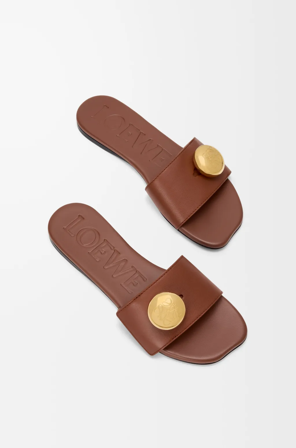 Logo Pebble Slide Sandals