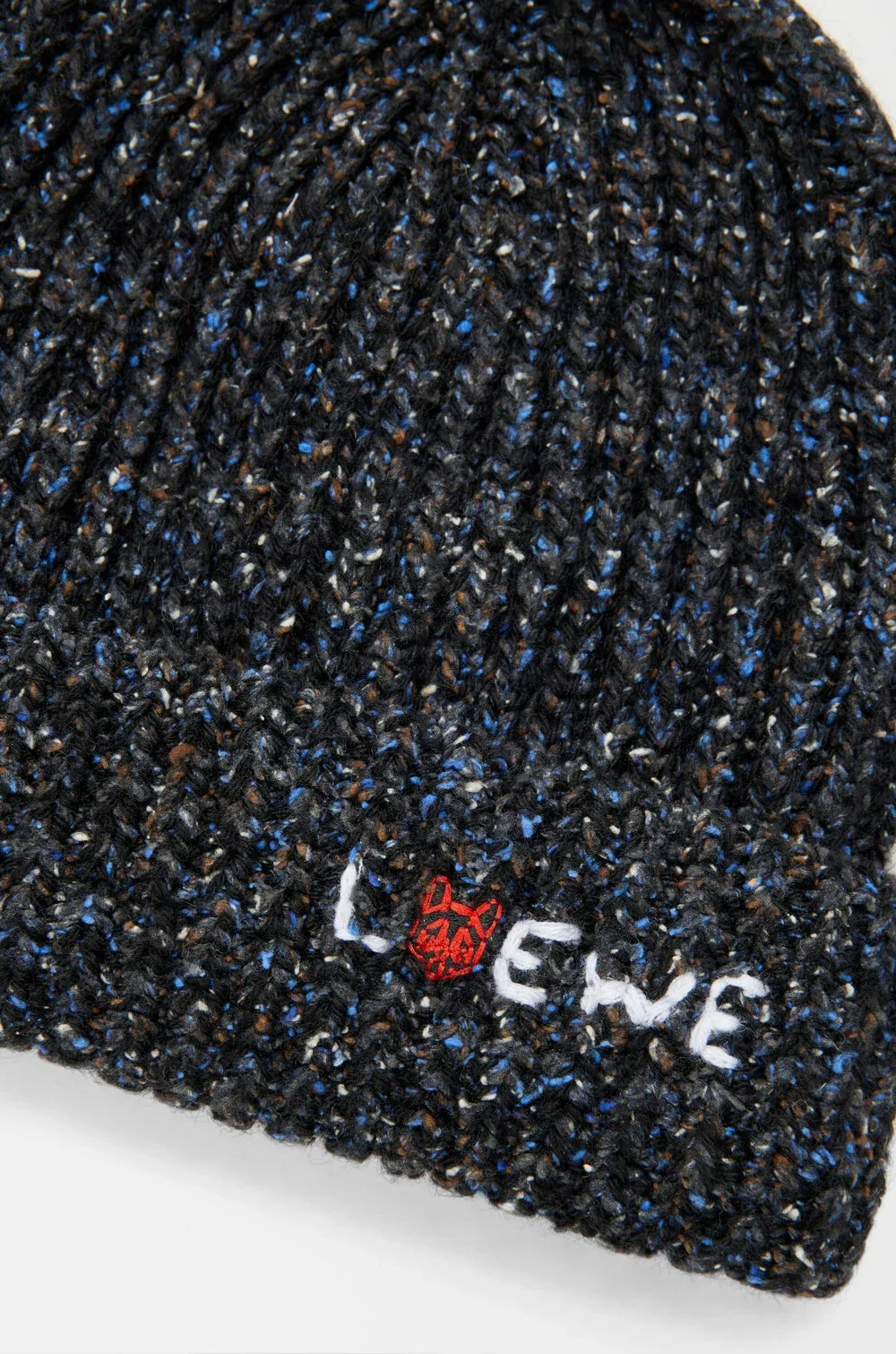 Wool, Silk And Alpaca Blend Knitted Hat