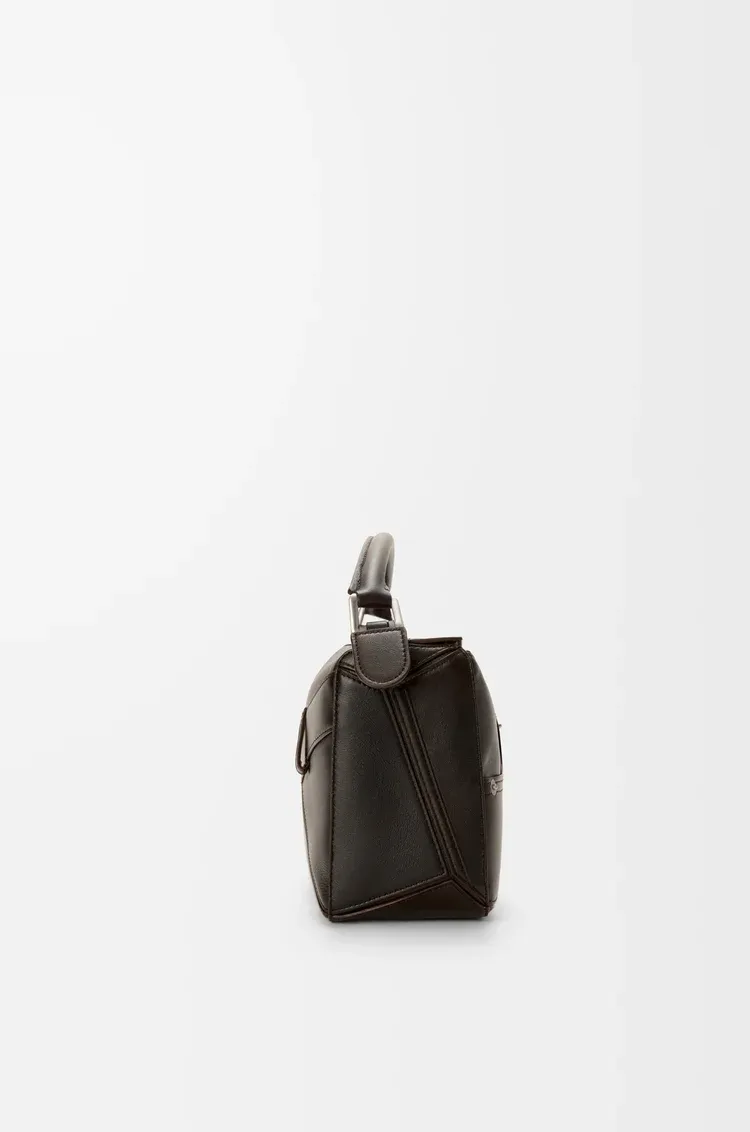 Panta Small Puzzle Bag In Shiny Calfskin