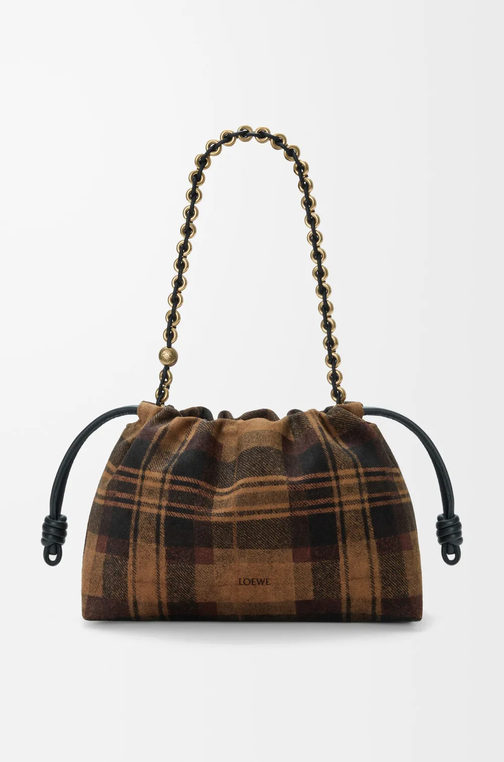 Medium Pleated Shoulder Bag