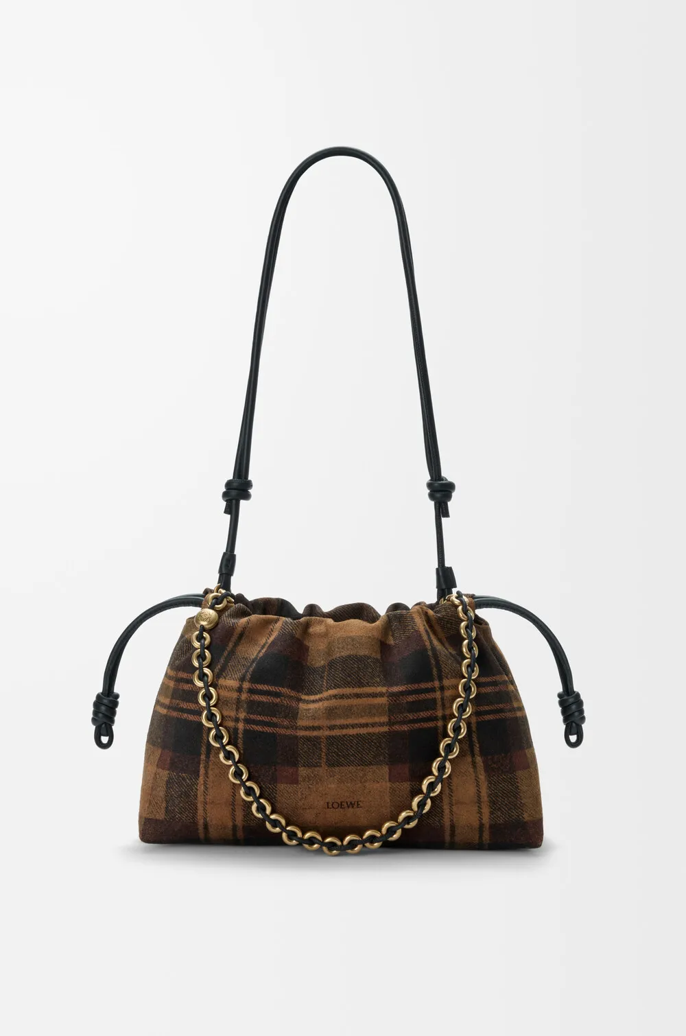 Medium Pleated Shoulder Bag