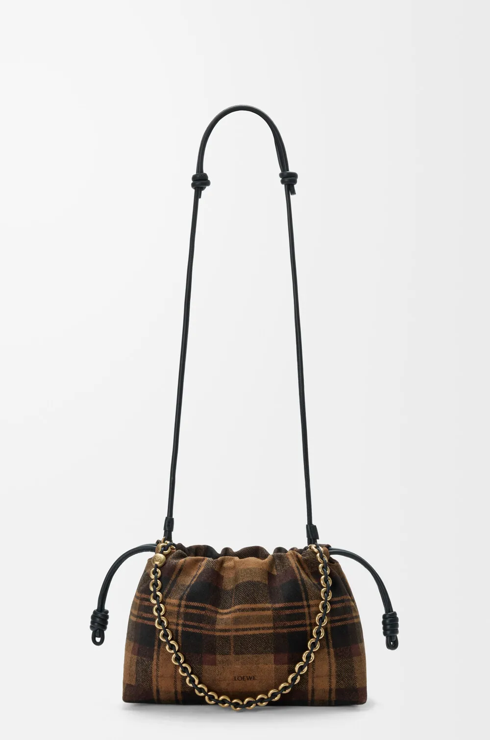 Medium Pleated Shoulder Bag