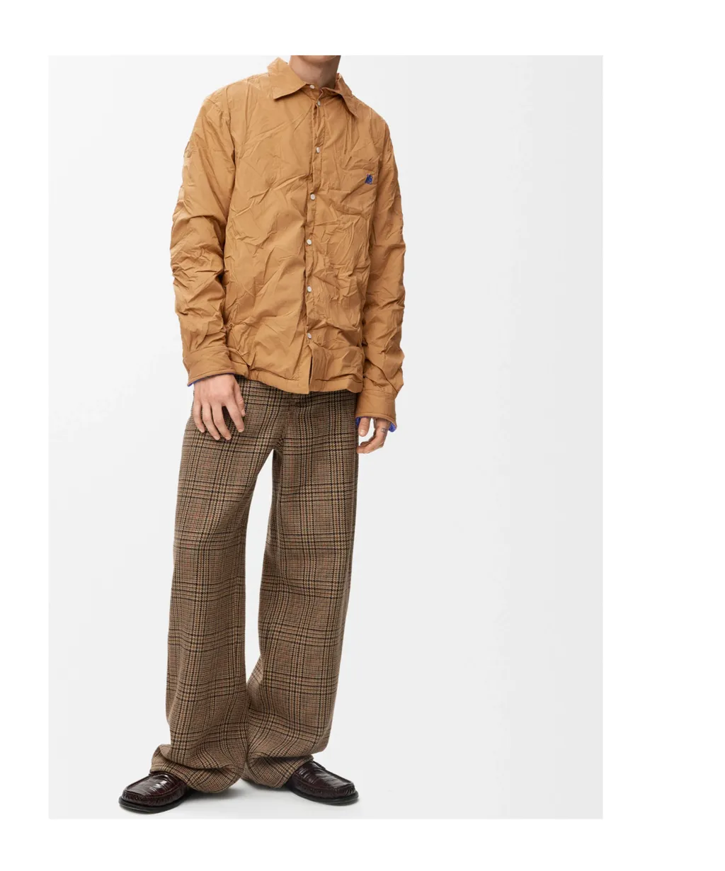 Crinkled Effect Shirt