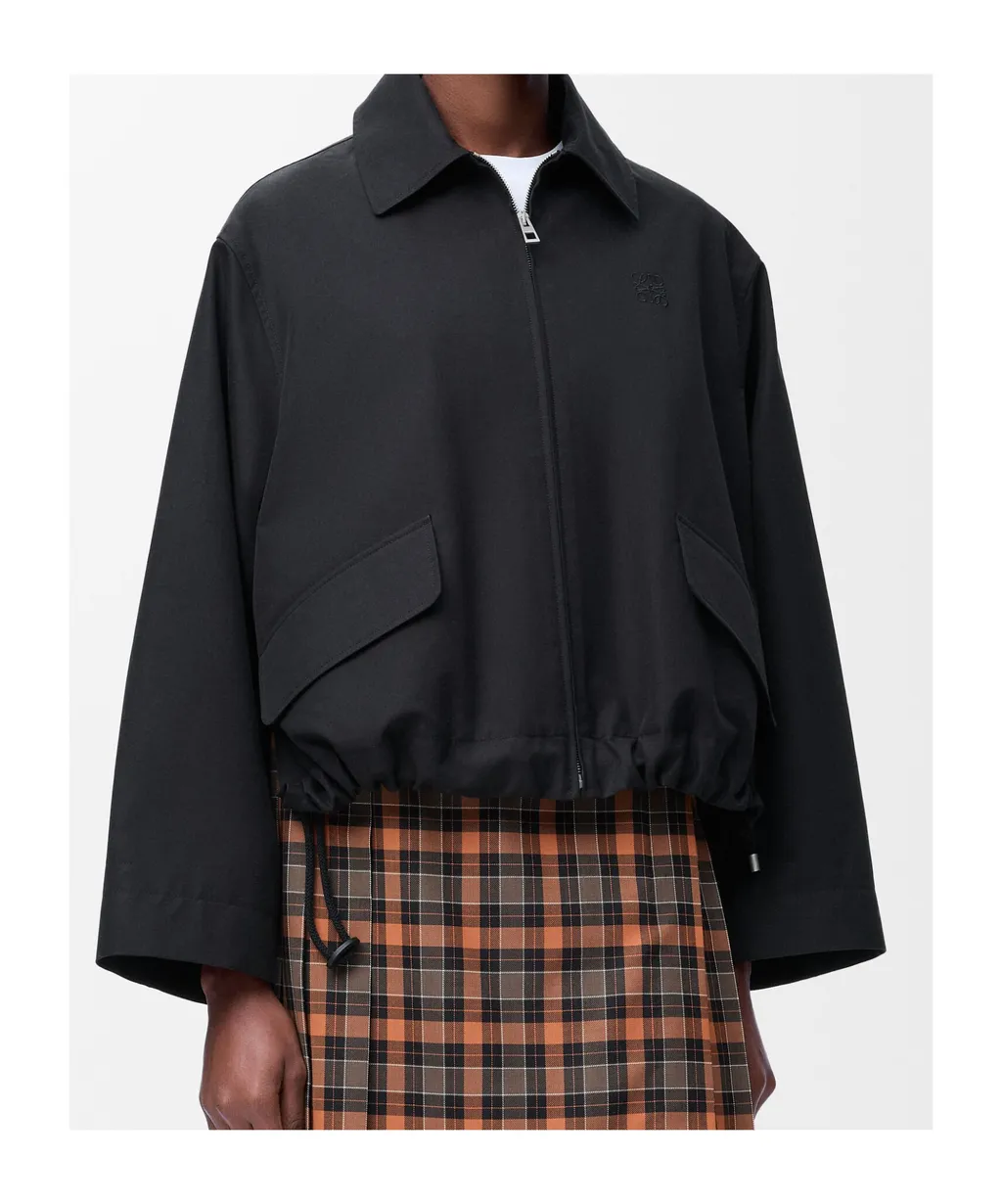 Hooded Parka In Cotton
