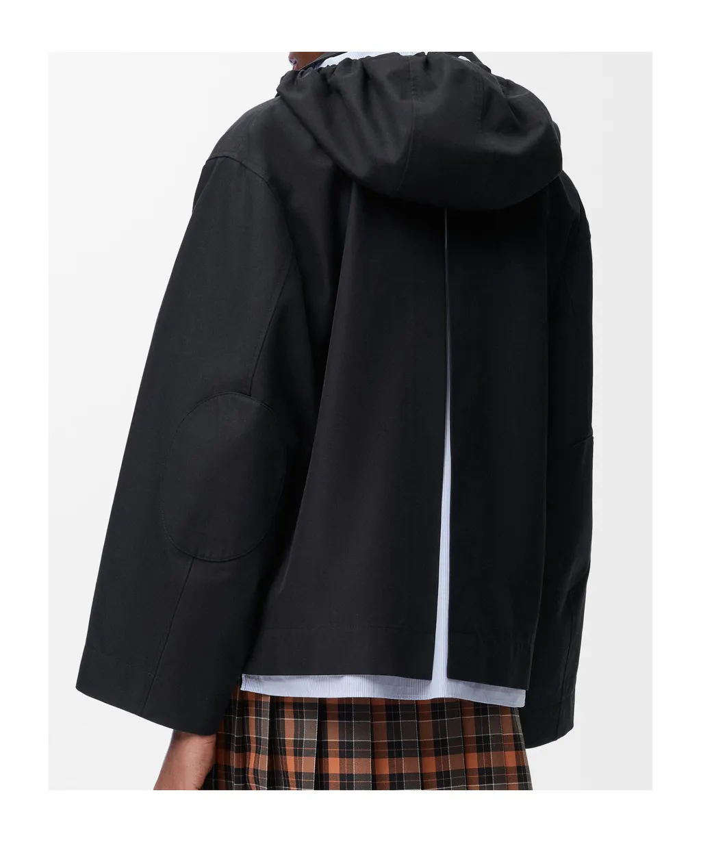Hooded Parka In Cotton